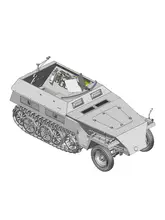 Sd.Kfz.250/1 Ausf.B 半履帯車【プラモデル・組み立てキット】