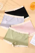 極上の柔らかさを実感！夏用 レディース モダールコットン四角型無痕パンツ（セットアップ対応）