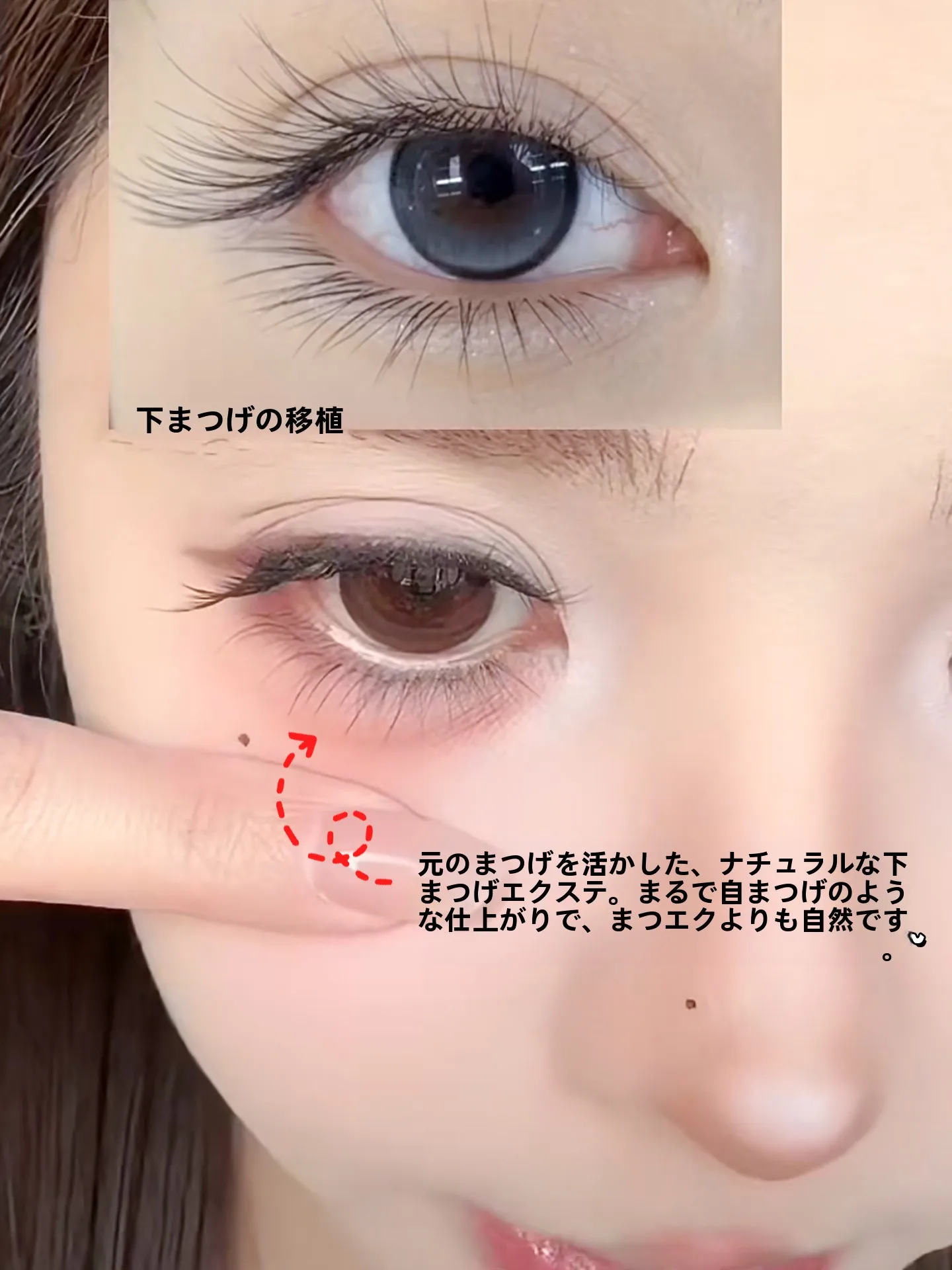 下まつげに自然な輝きを届ける方法は？夢鹿の「淡颜下睫毛」が解決する