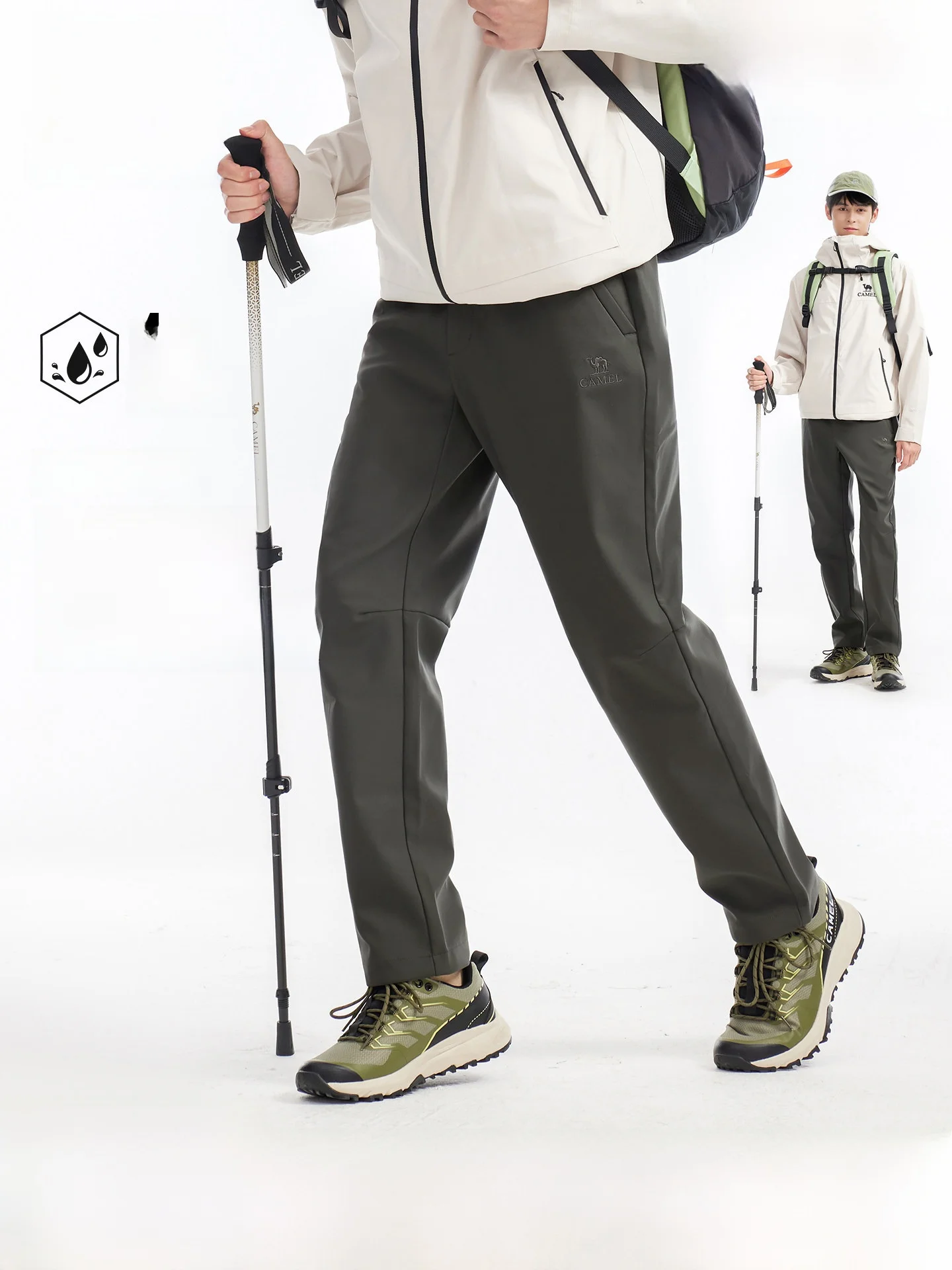 Camelアウトドアソフトシェルパンツ：冬期登山時の防風・防水性能と着用実績