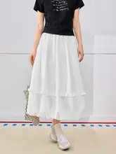 スカート レディース 韓流 甘め キュート 定番 着回し おしゃれ 夏 「IEF」