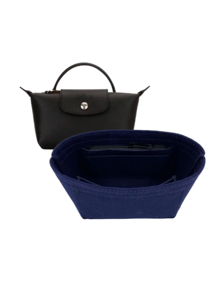 軽量な収納ポーチ【ロングシャンプバッグ用・ミニ餃子型・整理整頓に最適】