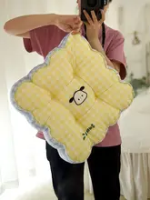 可愛いチェック柄クッション【オフィス用・学校用・ソファ用・飾り用】