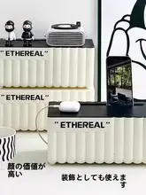 デスクトップ電源タップ収納ボックス【ケーブル整理・充電コード収納・コンパクト設計】