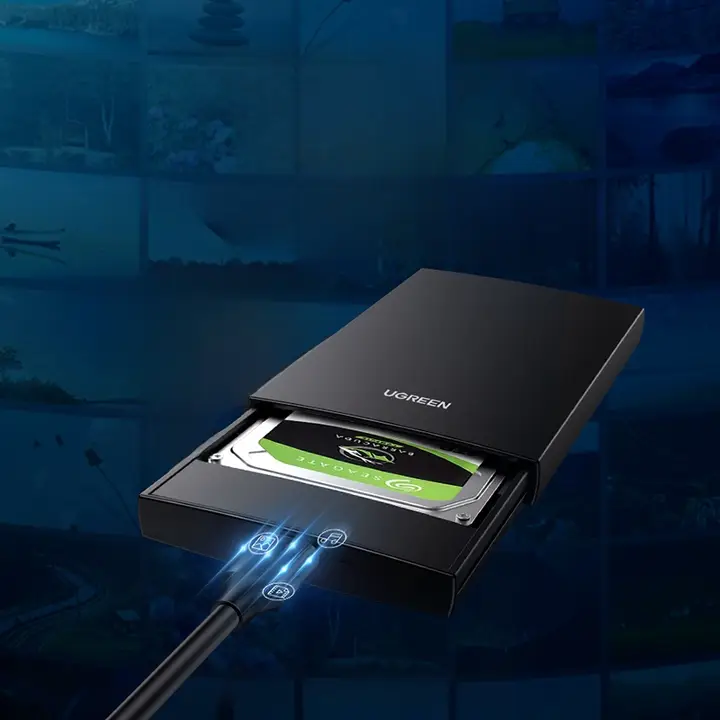 USB3.0外付けハードディスクデータケーブル【電源供給・パソコン接続用・互換性シームレス】