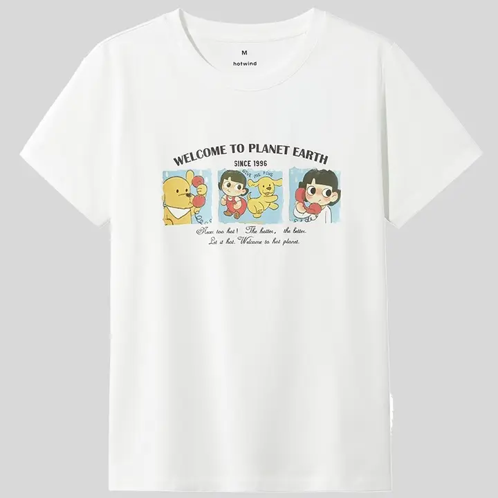 阿毛コラボデザインの短袖Tシャツ【イラストレーターシリーズ・夏用】（セットアップ対応）