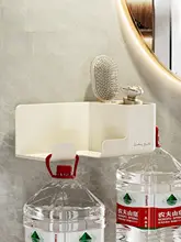 穴あけ不要！壁掛けヘアドライヤースタンド【バスルーム用・省スペース・シンプルデザイン】