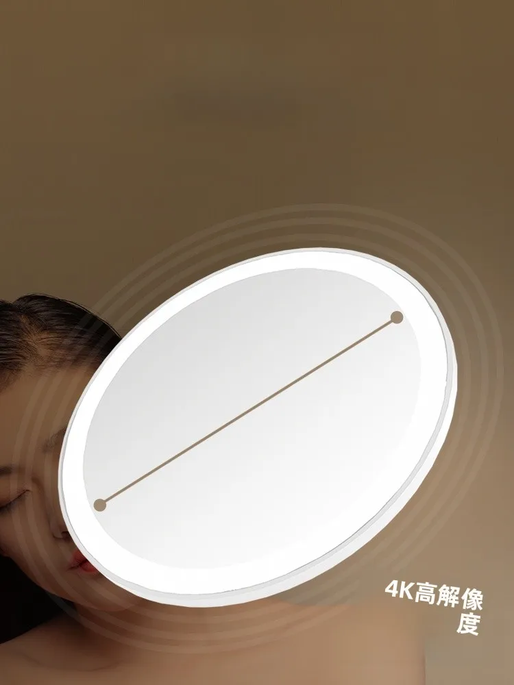 LED照明付き折りたたみ式化粧鏡：学生向けデスクトップ用の機能と使い方