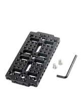 SmallRig 1/4インチネジ対応アダプタプレート【3/8インチクイックリリース・冷靴接続用・三脚アクセサリー】