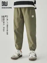 男児用 蚊対策薄手パンツ【通気性・カジュアルデザイン・夏用】