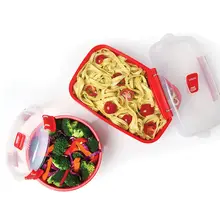 システム対応の電子レンジ用スチームボックス【お弁当・加熱可・上班族向け】