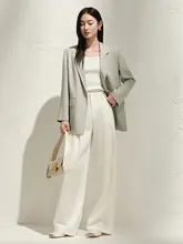 通勤用ジャケット【コットン酸100%・シンプルデザイン・春夏向け】（セットアップ対応）
