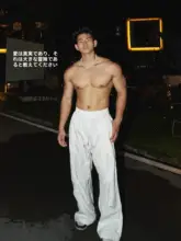 パラシュートパンツ カーゴパンツ ワイドパンツ メンズ レディース ヴィンテージ パッチワーク タック ルーズ 「PAPASLILMONSTER」