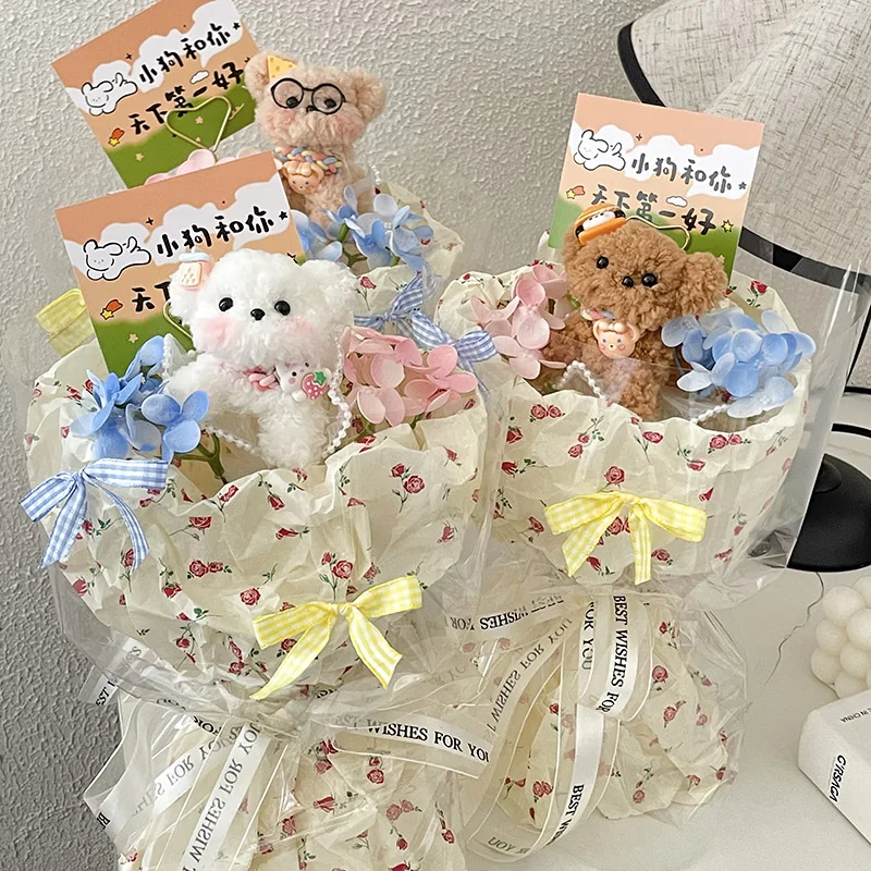 可愛い手作り犬型クッションブーケ：誕生日プレゼントとしての実用性とシーン別適用