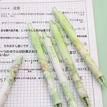可愛いデザインのボールペン【押しボタン式・黒色・文房具】