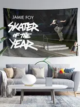 タペストリー 壁掛け ファブリックポスター レッドブル エクストリームスポーツ スケートボード スケーター 写真 インテリア 部屋飾り 「JAMIE FOY」