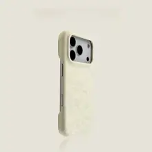 抹茶グリーンのベルベットiPhoneケース【高級感・個性的なデザイン・適用機種多数】