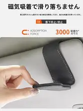 車載サングラスクリップ【多機能・サンバイザー用】