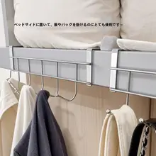 便利なドアフック収納【ベッドサイド用・衣類やバッグ、帽子の整理に最適】（セットアップ対応）