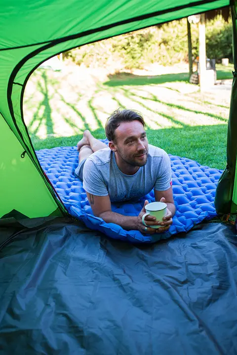 Naturehike 超軽量エアマット テント用 睡眠マット シングル ポータブル キャンプ 厚手 防湿マット