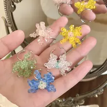 夏用カラフルビーズリング【個性的デザイン・海辺の雰囲気】