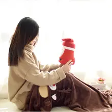 クリスマス柄 折りたたみブランケット【サンタ・トナカイ・雪だるま・インテリア装飾用】