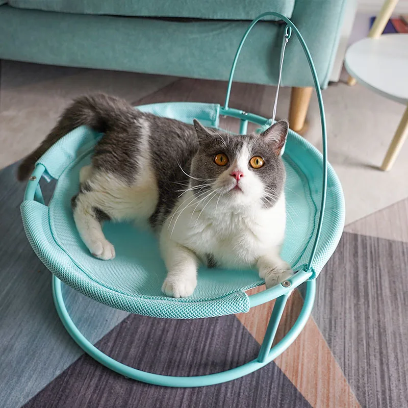 猫のためのベッドは、夏用で通気性が大事？吊り式の選び方を徹底解説