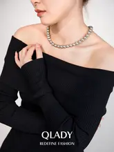 真多麻 真珠ネックレス【軽やかで高級感のあるデザイン・セレブ風】