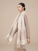 羊毛製 レディーススカーフ【秋冬用・保温・アウトドア・大判・広幅・ショール】