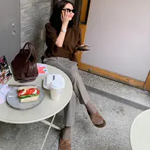 快適なストレートパンツ【秋用・細身・カジュアル】（セットアップ対応）