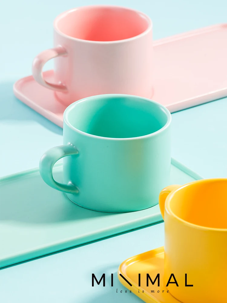 韓国インテリアを再現｜カフェ風部屋の作り方　マカロン色陶器で実現する小さな幸せ