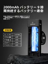 自転車用 夜間用強力LEDライト【防水・子供用仕様】