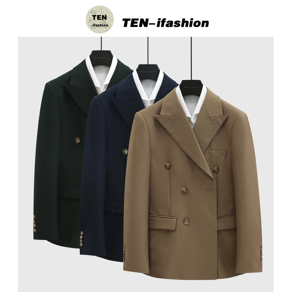 5000円で買える高級品 男性 に合うダブルブレストスーツジャケットは？80歳男性向けプレゼントとして最適なのはどれ？
