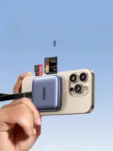 多機能SDカードリーダー【OTG対応・磁気吸着・パソコンとスマホ用】