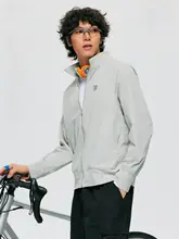 アウトドアスポーツ用UPF50+立衿日焼け防止ジャケット【夏用・自転車走行対応】