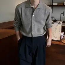 シンプルカーディガン【春秋用・軽やかで暖かい・フィット】