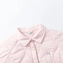 キルティングジャケット キッズ ガールズ 薄手 撥水 防風 防汚 通学用 制服インナー 冬
