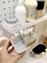 穴あけ不要！多層式壁掛け収納ラック【キッチン用・調味料と調理器具用】