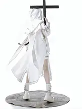オリジナルバイオミメティクス次元パンクデザインのハロウィン用ケープスタイルのロリータ風衣装（セットアップ対応）