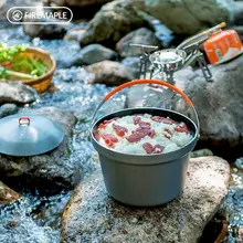 アウトドアフェスティバル炊飯鍋 46人 キャンプ料理 厚手のノンスティック鍋 3L 特別版