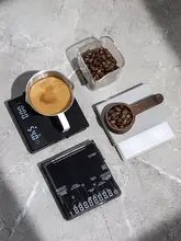 手軽に使用できるデジタルコーヒースケール【携帯型・スマート設計・エスプレッソ豆用】