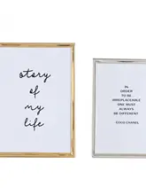 モダンなアルミ合金フォトフレーム【おしゃれなデザイン・壁掛け・卓上用】