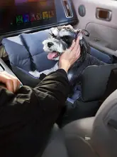 ペット用車載ベッド【犬猫兼用・安全座席マット・車内用】