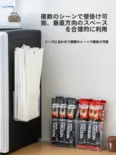 ストロー収納ケース 壁掛け 冷蔵庫サイド スプーン収納 取り出しやすい キッチン 収納ラック ストローホルダー