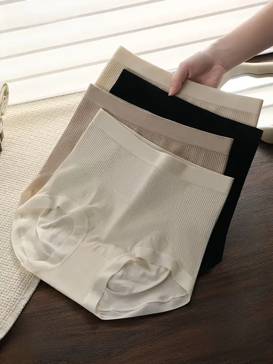 高ウエスト腹引き締めショーツ【抗菌・綿・高弾力・立体デザイン】