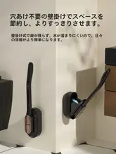 使い捨てトイレブラシ【壁掛け式・角を逃さないデザイン】