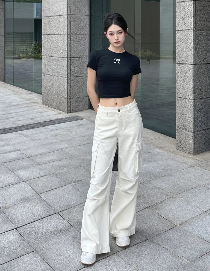 カーゴパンツ コーデ レディース 失敗しない選び方・通勤コーデ完全ガイド