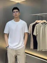 春用 ベーシックショートスリーブTシャツ【メンズ・プレーン・ラウンドネック】