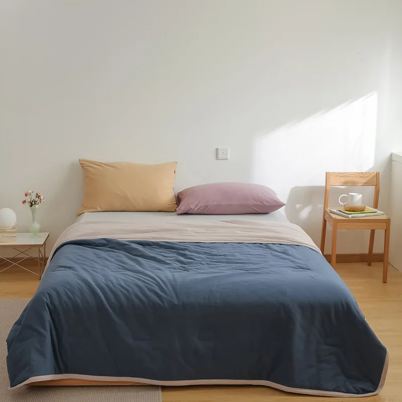 夏の掛け布団としての綿ニットエアコン用ブランケットの実用性と性能解析