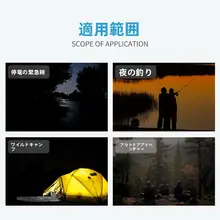 高輝度LED防爆懐中電灯【アウトドア・キャンプ用・長距離照射】
